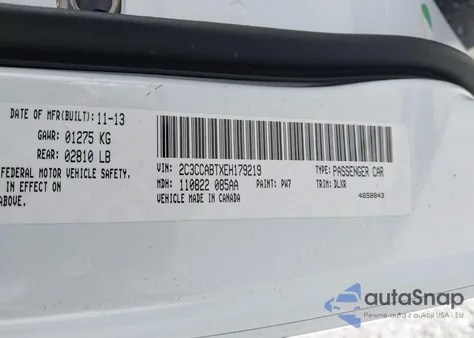 2014 Chrysler 300 300S из США, поврежденный, VIN 2C3CCABTXEH179219